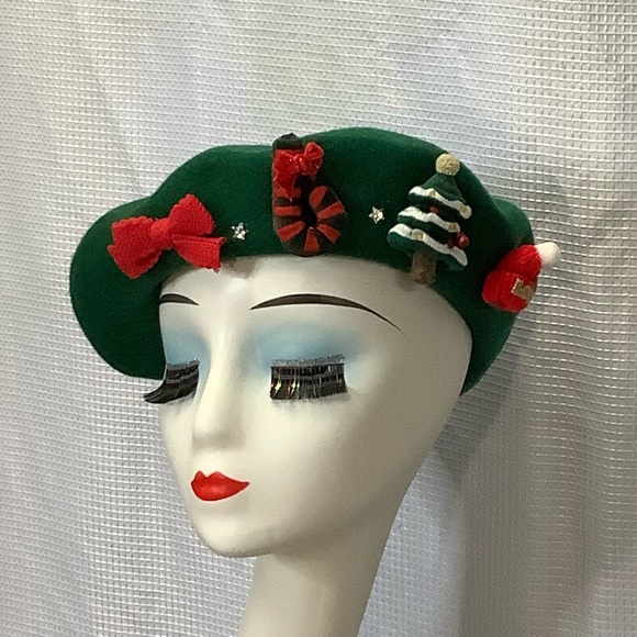 🌼 Christmas Versatile Wool Felt Beret for Women - Picture 6 of 7